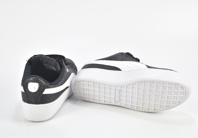 Puma Vikky Platform Damen Sportschuhe Sneaker EUR 37 Nr.24-J 2159-Schuh-Gebraucht-secondhand