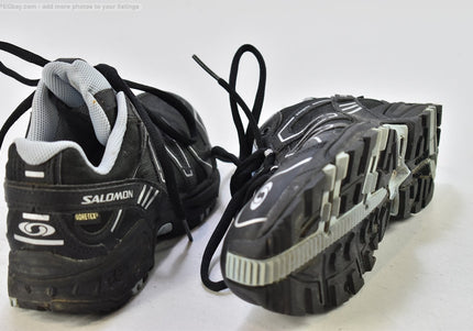 Salomon GTX Damen Wanderschuhe Trekking EUR 37 1/3 Nr. 25-T 849-gebrauchte schuhe-second hand-SchuhGebraucht