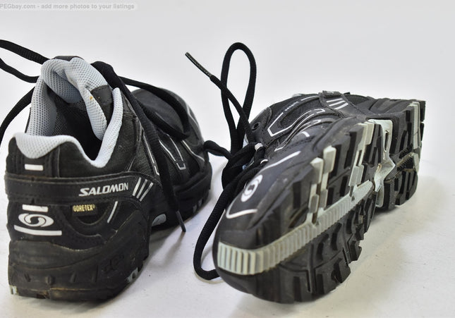 Salomon GTX Damen Wanderschuhe Trekking EUR 37 1/3 Nr. 25-T 849-gebrauchte schuhe-second hand-SchuhGebraucht