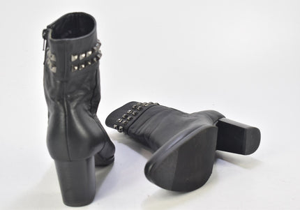 Di Lauro Damen Stiefelette Boots EUR 38 Nr. 24-M 5405-Schuh-Gebraucht-secondhand