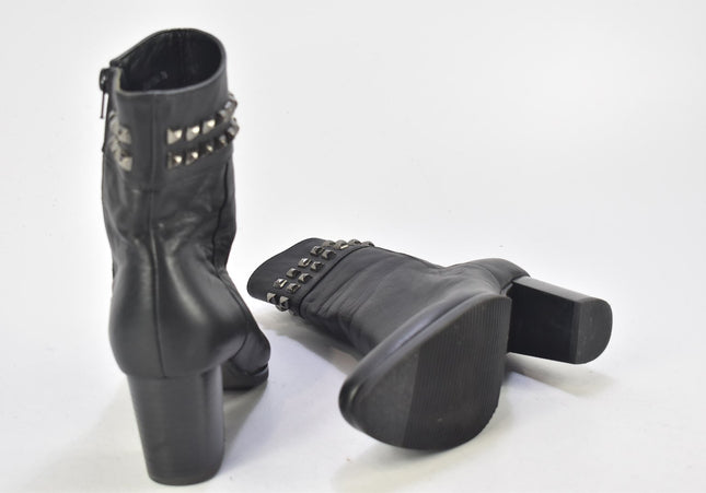 Di Lauro Damen Stiefelette Boots EUR 38 Nr. 24-M 5405-Schuh-Gebraucht-secondhand