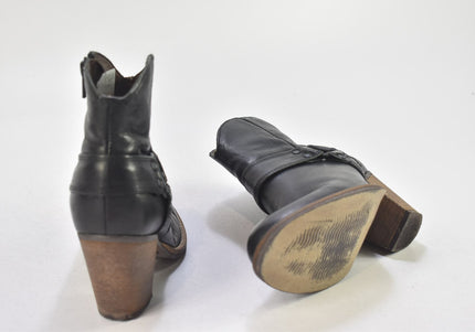Buffalo Damen Stiefelette Boots EUR 36 Nr. 24-B 687-Schuh-Gebraucht-secondhand
