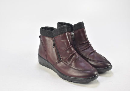 Damen Stiefelette Boots UK 4,5 Nr. 24-U 396-Schuh-Gebraucht-secondhand