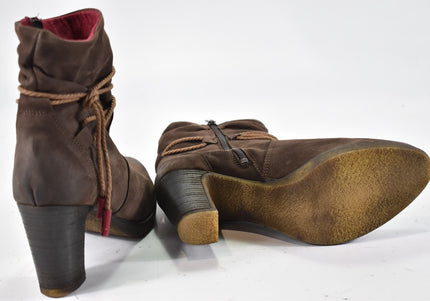 Tamaris Damen Stiefelette Boots EUR 39 Nr. 24-A 1304-Schuh-Gebraucht-secondhand