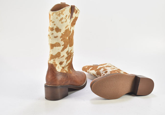 La Pintura Damen Stiefel Stiefelette Boots SL 25cm Nr. 24-B 4552-Schuh-Gebraucht-secondhand