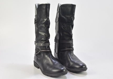 s.Oliver Damen Stiefel Stiefelette Boots EUR 38 Nr. 24-B 1182-Schuh-Gebraucht-secondhand