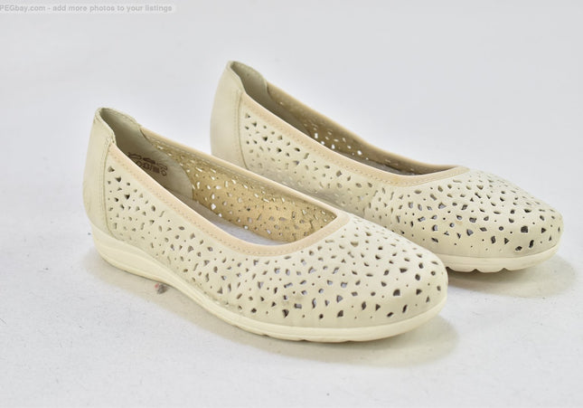 Rieker Damen Halbschuhe Slipper Ballerinas EUR 37 Nr. 25-Z 405-SchuhGebraucht