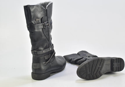 s.Oliver Damen Stiefel Stiefelette Boots EUR 38 Nr. 24-B 1182-Schuh-Gebraucht-secondhand