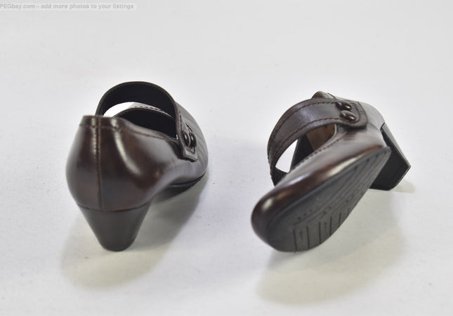 Paul Green Damen Pumps High Heels UK 4,5 Nr. 25-F 1812-Schuh-Gebraucht-secondhand
