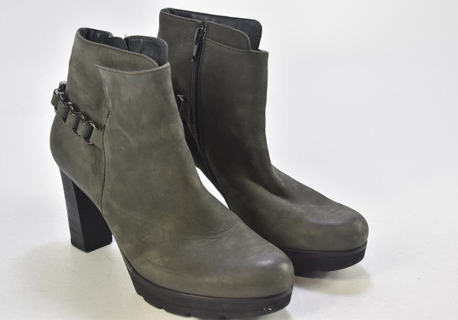 Paul Green Damen Stiefelette Boots UK 3,5 Nr. 24-B 689-Schuh-Gebraucht-secondhand
