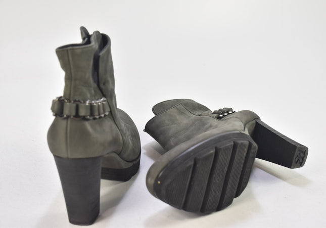 Paul Green Damen Stiefelette Boots UK 3,5 Nr. 24-B 689-Schuh-Gebraucht-secondhand