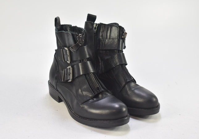 Damen Stiefelette Boots EUR 37 Nr. 24-B 2726-Schuh-Gebraucht-secondhand