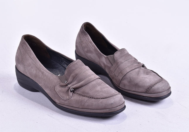Semler Damen Halbschuhe Slipper Ballerinas UK 4 Nr. 24-Y 1619-Schuh-Gebraucht-secondhand