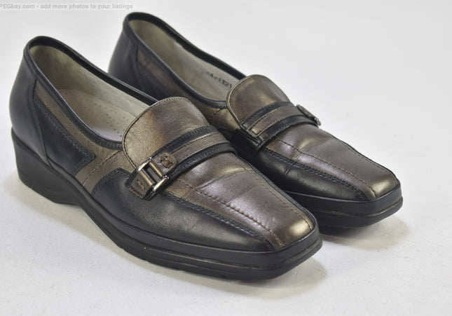 Waldläufer Damen Halbschuhe Slipper Ballerinas UK 7,5 Nr. 25-J 799-Schuh-Gebraucht-secondhand