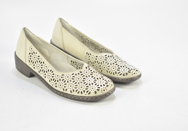 Jenny Damen Halbschuhe Slipper Ballerinas UK 3,5 Nr. 24-J 2659-Schuh-Gebraucht-secondhand