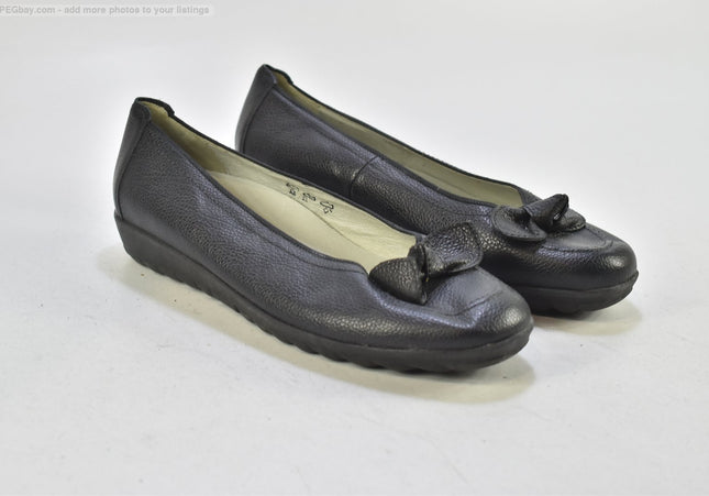 Waldläufer  Damen Halbschuhe Slipper Ballerinas  UK 7,5 Nr. 26-T 1043