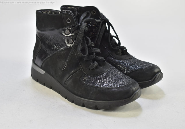 Waldläufer  Damen Stiefelette Boots  UK 7,5 Nr. 26-B 3078