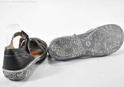 Loretta Damen Sandale Sandalette EUR 42 Nr. 25-S 3569-SchuhGebraucht