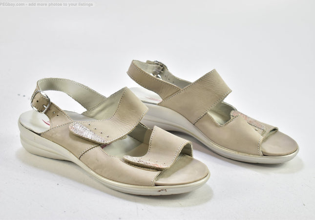 Medicus Damen Sandale Sandalette UK 6 Nr. 25-S 1551-Schuh-Gebraucht-secondhand