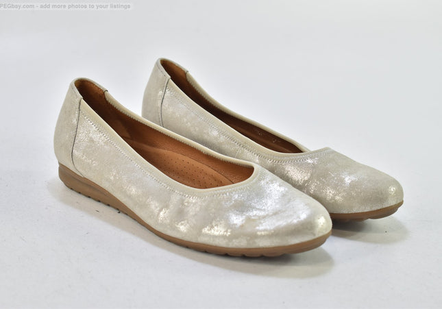 Gabor  Damen Halbschuhe Slipper Ballerinas  UK 5,5 Nr. 26-G 151