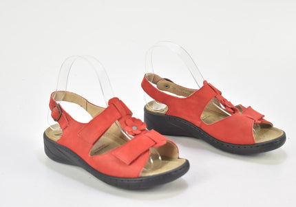 Vivo Damen Sandale Sandalette UK 4 Nr. 24-SD 1811-Schuh-Gebraucht-secondhand