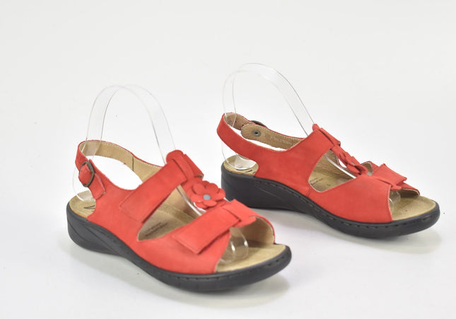 Vivo Damen Sandale Sandalette UK 4 Nr. 24-SD 1811-Schuh-Gebraucht-secondhand