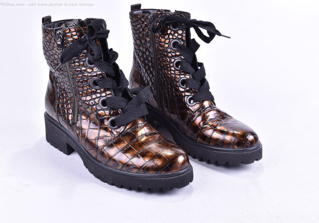Waldläufer Damen Stiefelette Boots UK 8 Nr. 24-B 1981-Schuh-Gebraucht-secondhand