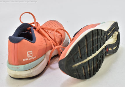 Salomon Sonic Damen Wanderschuhe Trekking EUR 39 1/3 Nr. 25-T 853-gebrauchte schuhe-second hand-SchuhGebraucht