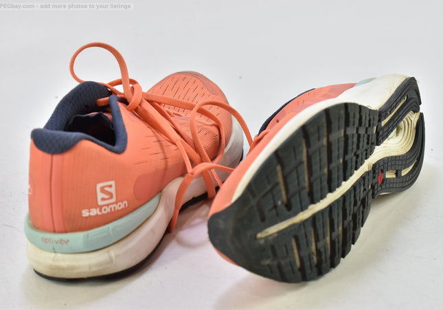 Salomon Sonic Damen Wanderschuhe Trekking EUR 39 1/3 Nr. 25-T 853-gebrauchte schuhe-second hand-SchuhGebraucht
