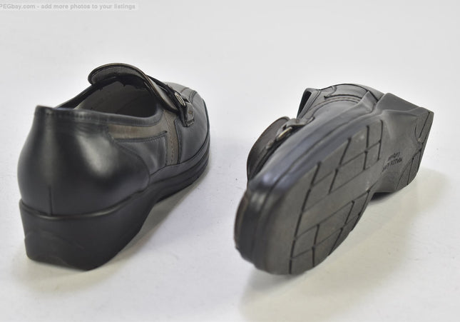 Waldläufer Damen Halbschuhe Slipper Ballerinas UK 7,5 Nr. 25-J 799-Schuh-Gebraucht-secondhand