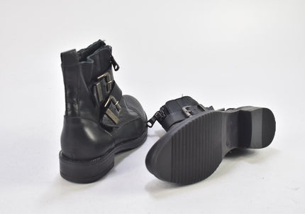 Damen Stiefelette Boots EUR 37 Nr. 24-B 2726-Schuh-Gebraucht-secondhand