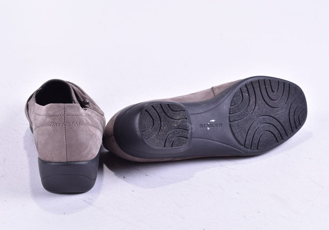 Semler Damen Halbschuhe Slipper Ballerinas UK 4 Nr. 24-Y 1619-Schuh-Gebraucht-secondhand