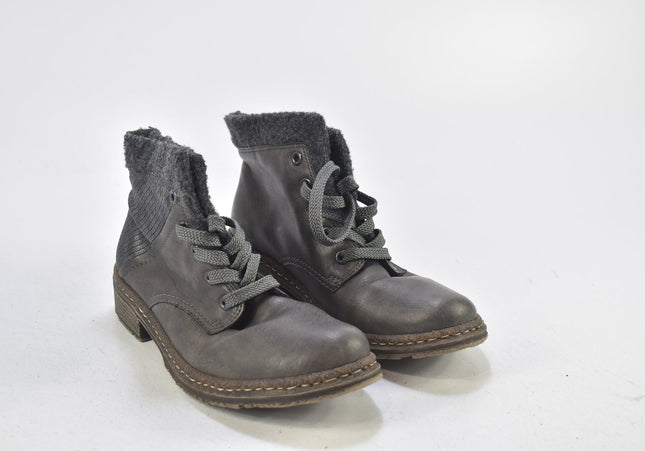 Rieker Damen Stiefelette Boots EUR 36 Nr. 24-B 2727-Schuh-Gebraucht-secondhand