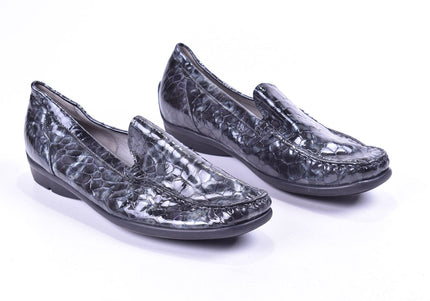 Waldläufer Damen Halbschuhe Slipper Ballerinas UK 9 Nr. 23-M 972-Schuh-Gebraucht-secondhand