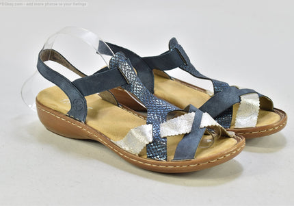Rieker  Damen Sandale Sandalette  EUR 38 Nr. 25-S 4723