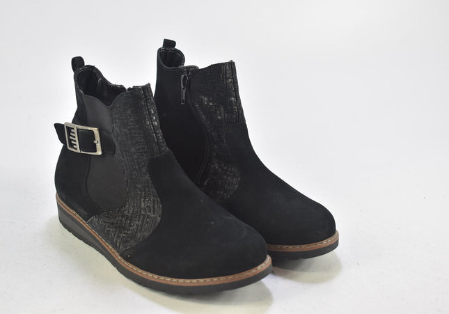 Waldläufer Damen Stiefelette Boots UK 4 Nr. 24-B 1567-Schuh-Gebraucht-secondhand