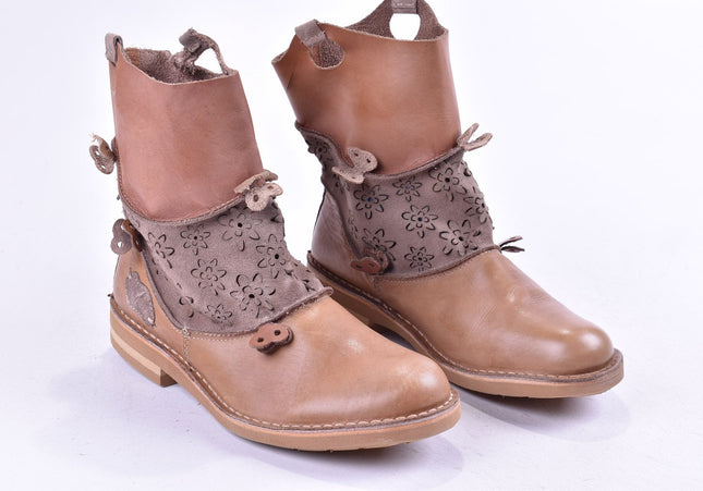 Bunker Damen Stiefelette Boots EUR 39 Nr. 24-A 2672-Schuh-Gebraucht-secondhand