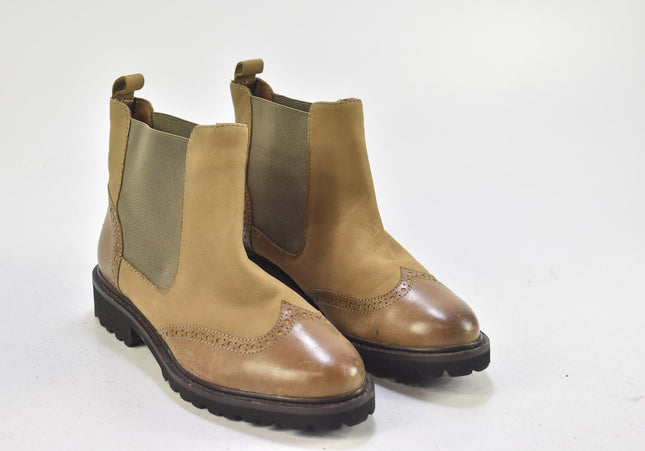 Boxx Damen Stiefelette Boots SL 24cm Nr. 24-B 2731-Schuh-Gebraucht-secondhand