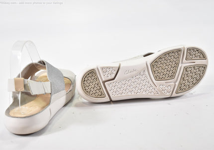 Clarks Damen Sandale Sandalette EUR 41,5 Nr. 25-S 3443-SchuhGebraucht