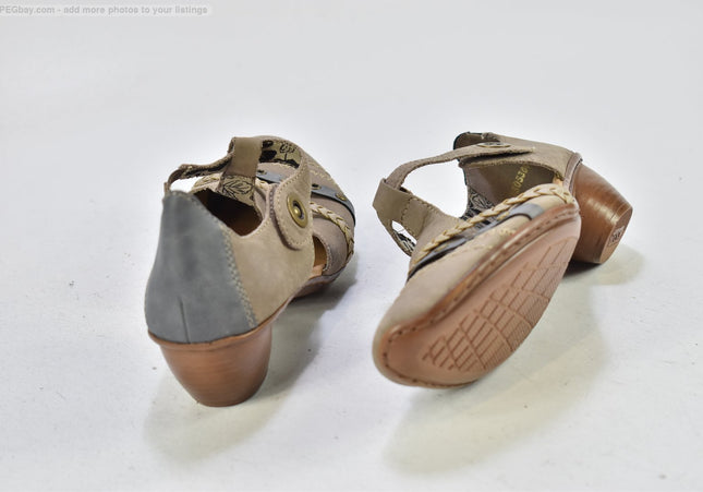 Rieker  Damen Sandale Sandalette  EUR 39 Nr. 25-S 2661