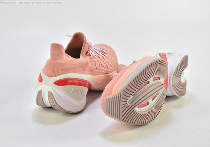 UYN Lockie Pink Damen Sportschuhe Sneaker  EUR 40,5 Nr. 25-V 2238