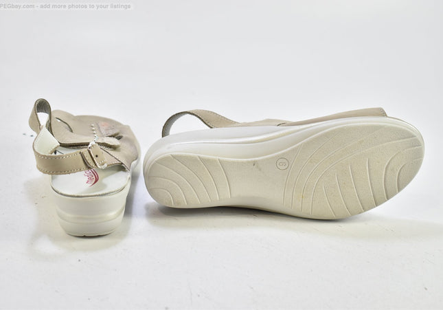 Medicus Damen Sandale Sandalette UK 6 Nr. 25-S 1551-Schuh-Gebraucht-secondhand