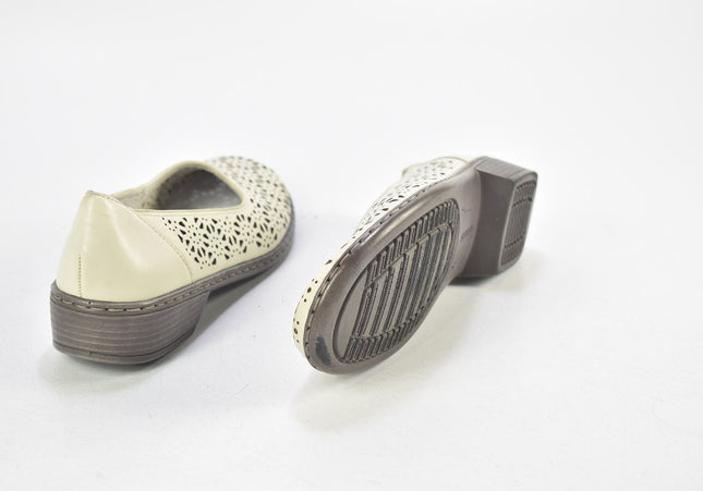 Jenny Damen Halbschuhe Slipper Ballerinas UK 3,5 Nr. 24-J 2659-Schuh-Gebraucht-secondhand