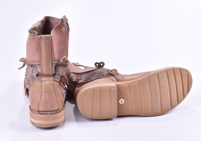 Bunker Damen Stiefelette Boots EUR 39 Nr. 24-A 2672-Schuh-Gebraucht-secondhand