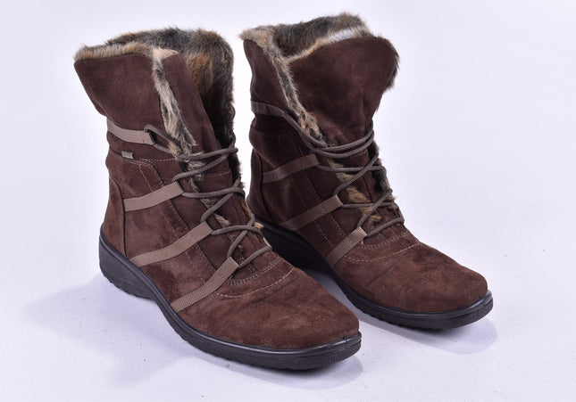 Ara Damen Stiefelette Boots UK 6,5 Nr. 24-M 3418-Schuh-Gebraucht-secondhand