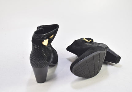 Via Milano Damen Stiefelette Boots EUR 36,5 Nr. 24-B 1568-Schuh-Gebraucht-secondhand