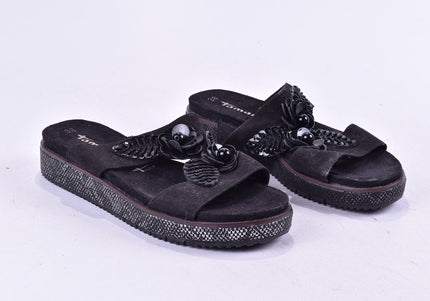 Tamaris Damen Sandale Pantolette EUR 38 Nr. 24-SD 370-Schuh-Gebraucht-secondhand