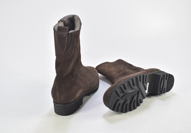 Damen Stiefelette Boots EUR 38 Nr. 24-B 4146-Schuh-Gebraucht-secondhand