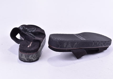 Tamaris Damen Sandale Pantolette EUR 38 Nr. 24-SD 370-Schuh-Gebraucht-secondhand