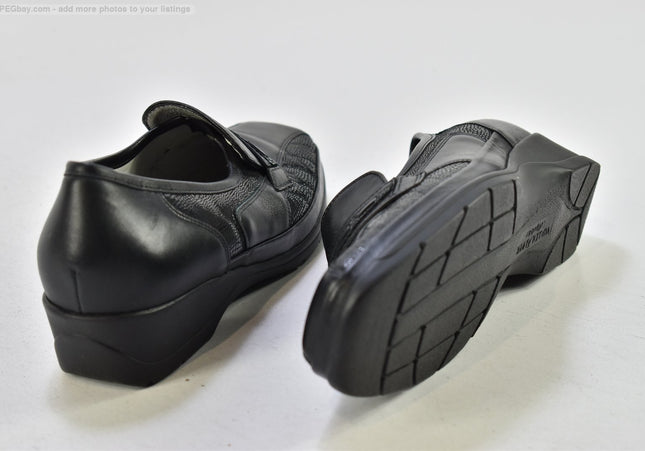 Waldläufer Damen Halbschuhe Slipper Ballerinas UK 5 Nr. 25-T 1615-gebrauchte Schuhe-Second hand-SchuhGebraucht